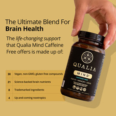 Qualia Life Sciences-Qualia Mind Caffeine Free Brain Health Ultimate 90 Capsules