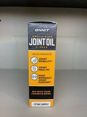 ONNIT Joint Oil Emulsified Support Joint Health & Mobility 2 Pack NEW 03/2025