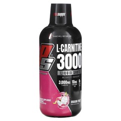 2 X ProSupps, L-Carnitine 3000, Liquid Shots, Dragon Fruit, 16 fl oz (473 ml)