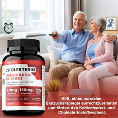 Cholesterol 120pcs, Blood Circulation, Supports Heart and Cardiovascular Health