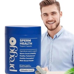 NEW PREGGO O-Positive Sperm Health Boost Capsules – 60 Count