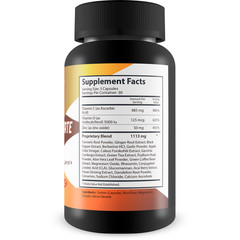 Turmeric Forte Pro Max – Extra Strength Ginger Turmeric with Black Pepper, Zinc