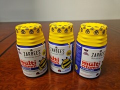 3x Zarbee’s Naturals Kid’s Complete Multivitamin Immune B Complex 70 Gummies