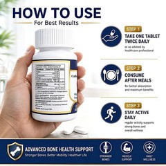 3 Pack Calcium Citrate Malate D2 Magnesium 180 Tablets