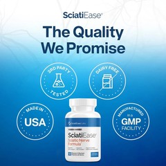 SciatiEase Labs Sciatic Nerve Formula- Build Muscle and Endurance, Improve Sleep