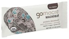 Gomacro Organic Macrobar Dark Chocolate Almonds 2.3 Oz Pack Of 4