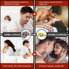 Maca Root Extract Capsules | 120 Pills | Peruvian Maca Extract for Men & Women