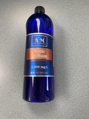 32 oz Ionic Sodium Supplement by Angstrom Minerals 1,000 mg/L FREE SHIPPING