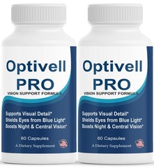 (2 Pack) Optivell Pro Vision Capsules, Optivell Advanced Formula Capsules