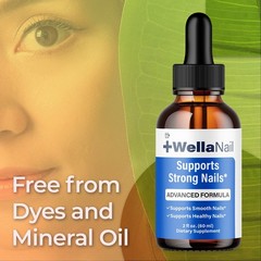 (1 Pack) WellaNail Drops Advanced Formula for Nail Health Wella Nail 30 Servings