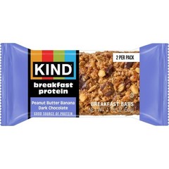 KIND Breakfast Protein Bars, Peanut Butter Banana Dark 6 Count (Pack of 5)
