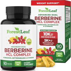 Berberine Supplement 1300Mg per Serving- 97% Tested Ultra High Potency Berberine