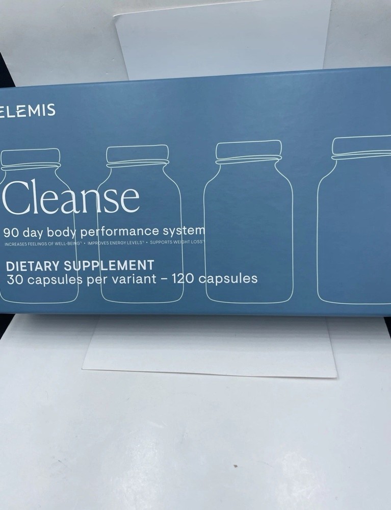 Elemis CLEANSE 90 Day Body Performance System Dietary Supplement Expires 2028
