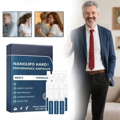 2026 HardX NanoLipo Updated Performance – Ampoules Men’s Energy Booster