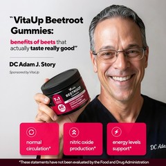 Beet Root Gummies – Beetroot Gummies with CoQ10, Grape Seed, Vitamin C, B12 &…