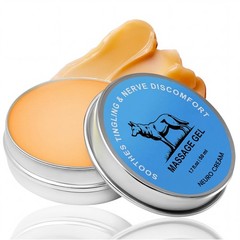Nerve Relief Balm for Neuropathy – Neuro Magnesium Cream with Menthol & MSM, …