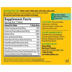 Nature Made Super B Complex with Vitamin C & 140 Count (Pack of 1), No Color