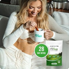 The Fit Tea 28 Day Detox Tea – Detox Cleanse Tea for Women and Men – Clinica…