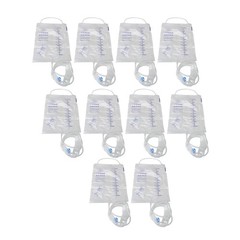Compact Detox Bags 1000ml Set with Tube Hose x 10