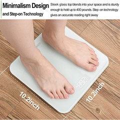 RENPHO Digital Body Weight Scale Highly Accurate Scale for Weight LED Display