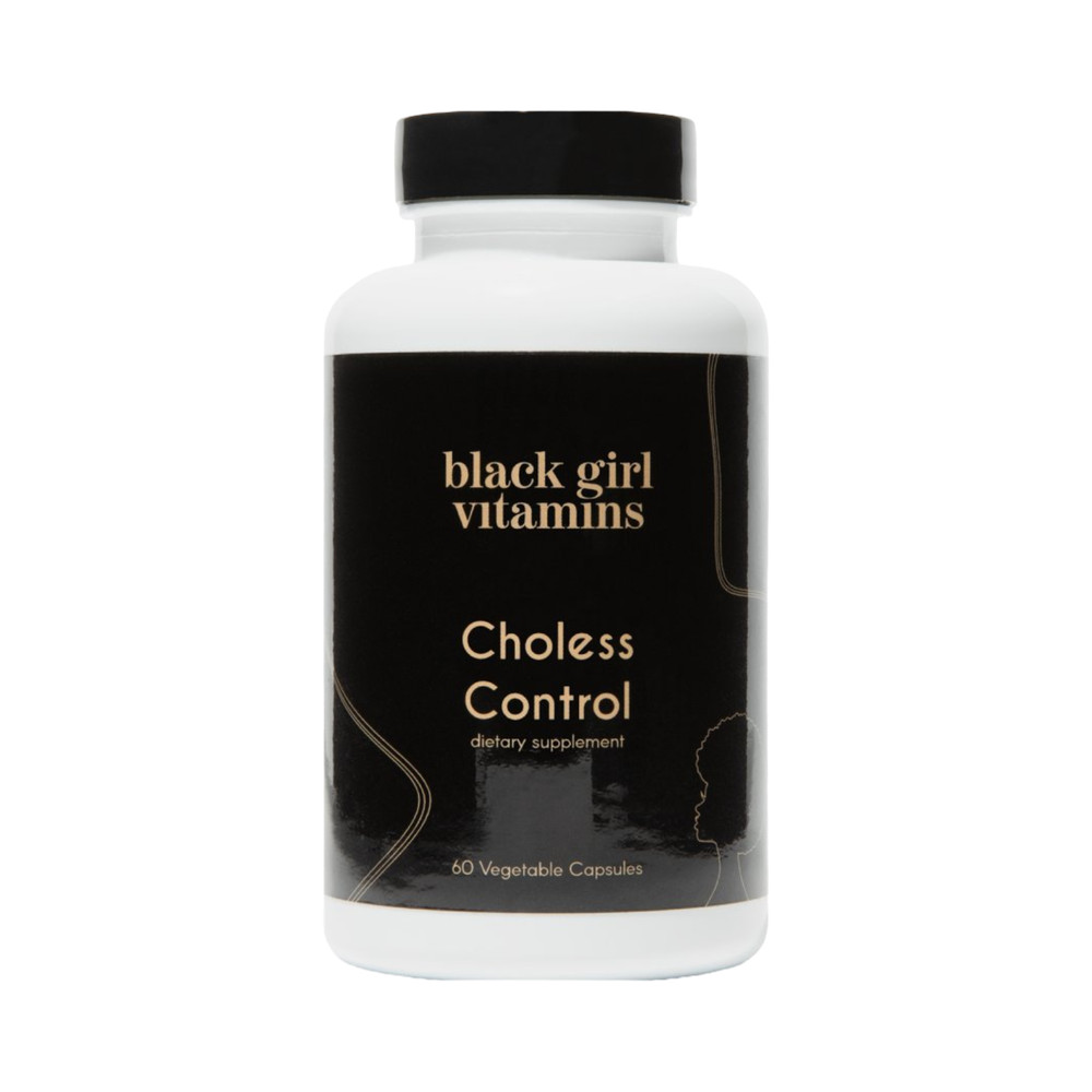 Black Girl Vitamins Choless Control – Daily Cholesterol Support – 60 Caps