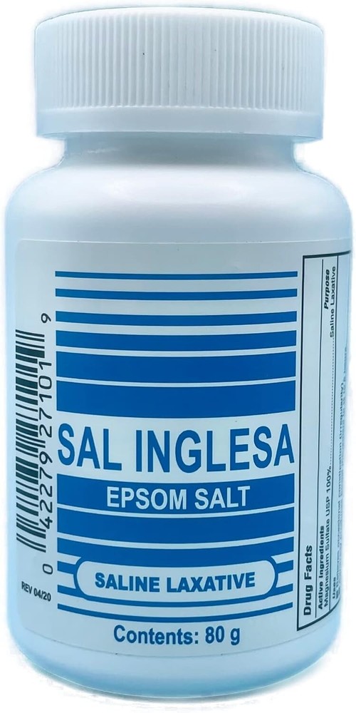 SAL INGLESA Memper Constipation and Muscle Soothing Formula, Fast-Acting Relief.