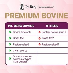 Dr. Berg Multi Collagen Peptides Powder Types I II III V X 25 Servings