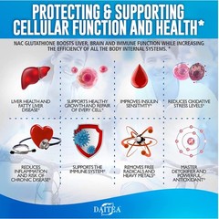 2 BOTTLES-NAC Glutathione Collagen Complex Antioxidant & Anti-Aging Skin Support
