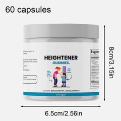 – Natural Height Growth Supplement For Kids, Teens And Adults Heightener Gummies