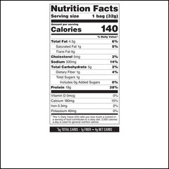 Quest Tortilla Style Protein Chips, Buffalo Ranch Flavor, Baked, 1.1oz Bags, 4 C