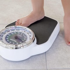Salter Pro-Helix Professional Oversized Bathroom Scale with White and Black
