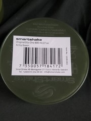 Smartshake Original2Go ONE Shaker Bottle Clear Green 27oz W/ Dry Container NEW