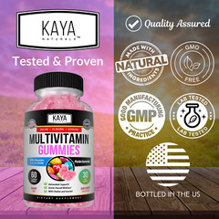 3x 60ct Multi Vitamin Gummy, Biotin, Vitamin A, C & E, Zinc & Vitamin B-12