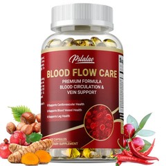 Blood Flow Care 120pcs – Heart and Cardiovascular Health, Blood Circulation