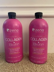 Zena Liquid Collagen + Biotin Supplement for Hair, Skin, Nails