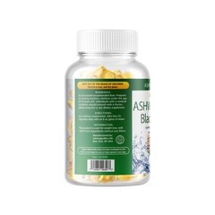 Organic Ashwagandha Root Herbal Supplement 650mg 360 Softgels Immune Support USA