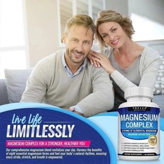 Toplux Nutrition Magnesium Complex Supports 8 Elemental Magnesium 1000mg