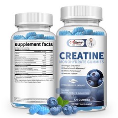 Creatine Monohydrate Muscle Gain 5000mg Per Serv Ship in USA