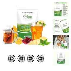 The Fit Tea 28 Day Detox Tea – Detox Cleanse Tea for Women and Men – Clinica…