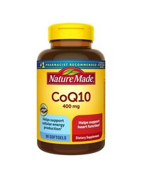 Nature Made Coenzyme Q10 Softgels, 400 mg CoQ10 (90 ct.) EXP: SEP 2026