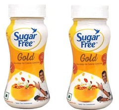 Sugar Free Gold, 100g X 2 Jar Sweet like Sugar with Low Calories| Scientifically
