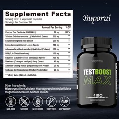 Test Boost Max 240pcs – Increase Muscle Strength, Boost Energy,Enhance Endurance