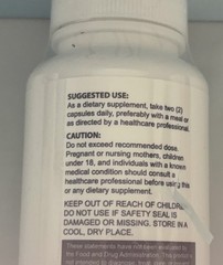 Lovy Urocontrol Capsules Bladder Support Supplement 60ct Non-GMO Vegan Exp5/2028