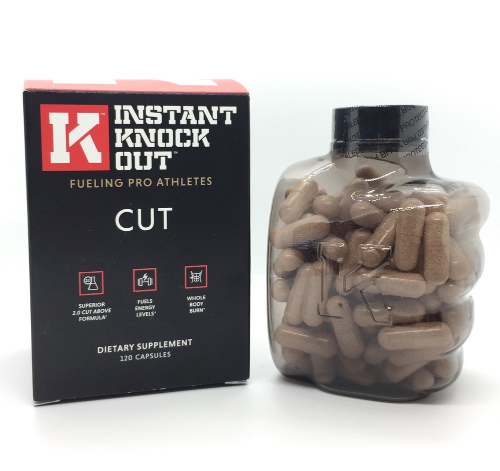 Instant Knockout Cut Weight Loss Supplement 120 Capsules New Sealed