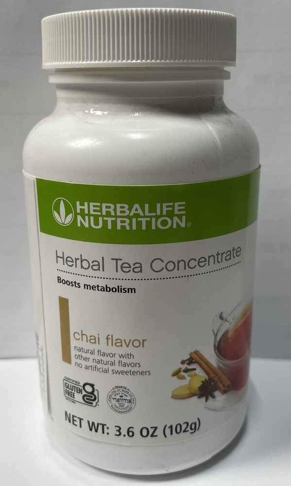 Herbalife Herbal tea Concentrate 3.6 oz Chai Flavor,Boosts Metabolism