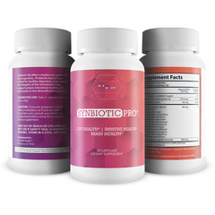 Synbiotic Pro – Our Best Daily Synbiotic Probiotics & Prebiotic – Gut Health