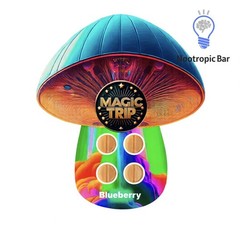 Magic Trip – SILLY TABS – Mushroom proprietary blend Blueberry Flavor