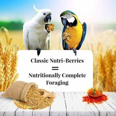 Lafeber’s Classic Nutri-Berries for Macaw / Cockatoo 3.5 lb. Tub