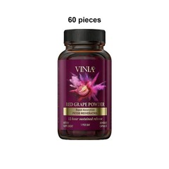 VINIA Piceid Resveratrol Supplement Non-GMO, 60ct Increases Blood Flow