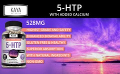 5-HTP 60Ct, Serotonin Support for Sleep and Stress, Supports Weight Loss, 5HTP
